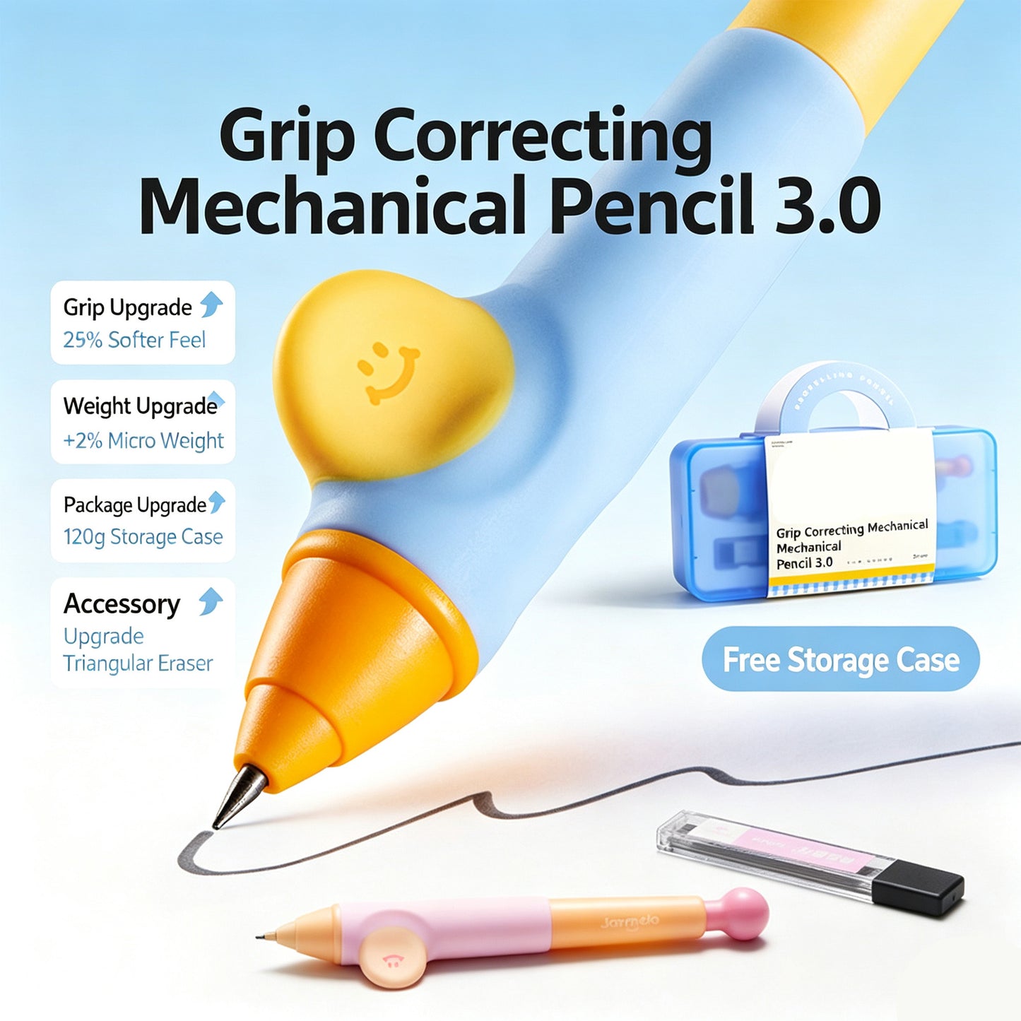 Corrective Grip Mechanical Pencil