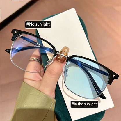 Unisex Photochromic Prescription Glasses With UV Protection