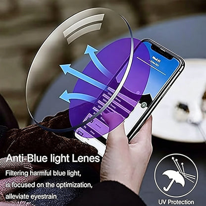 Photochromic Blue Light Blocking Reading Glasses
