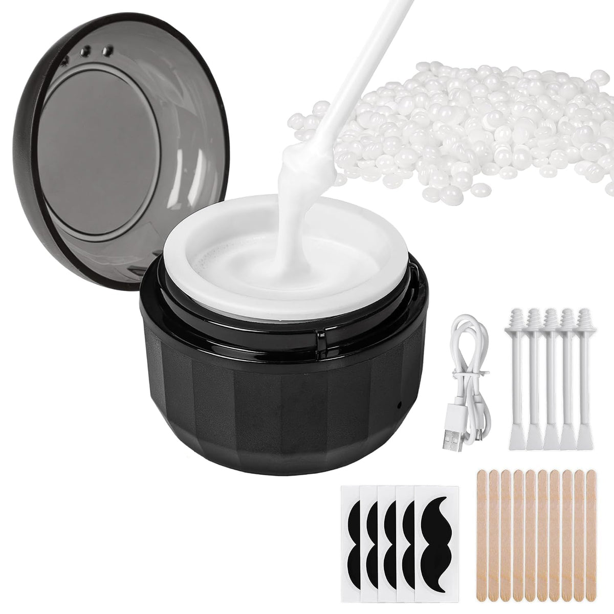 Mini Wax Heater Hair Removal Kit
