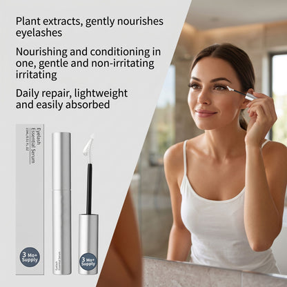 Essential Eyelash Growth Serum - Safe & Gentle Lashes Care,0.5 fl oz