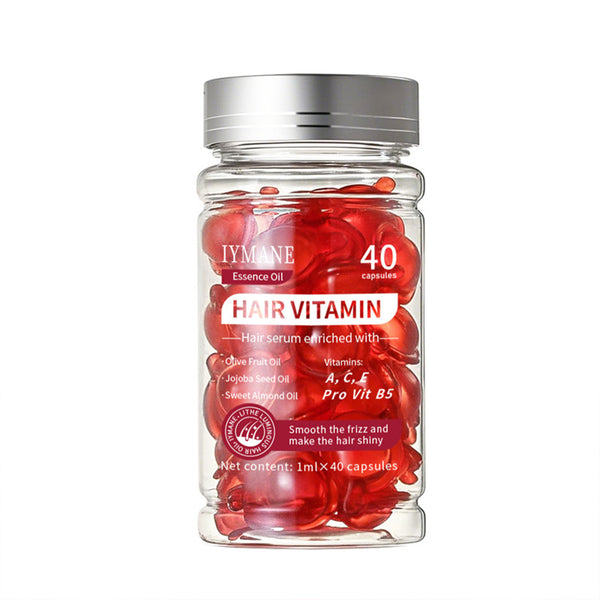 40 Count Moroccan Hair Oil Capsules – Argan & Avocado Serum Hair Vitamins