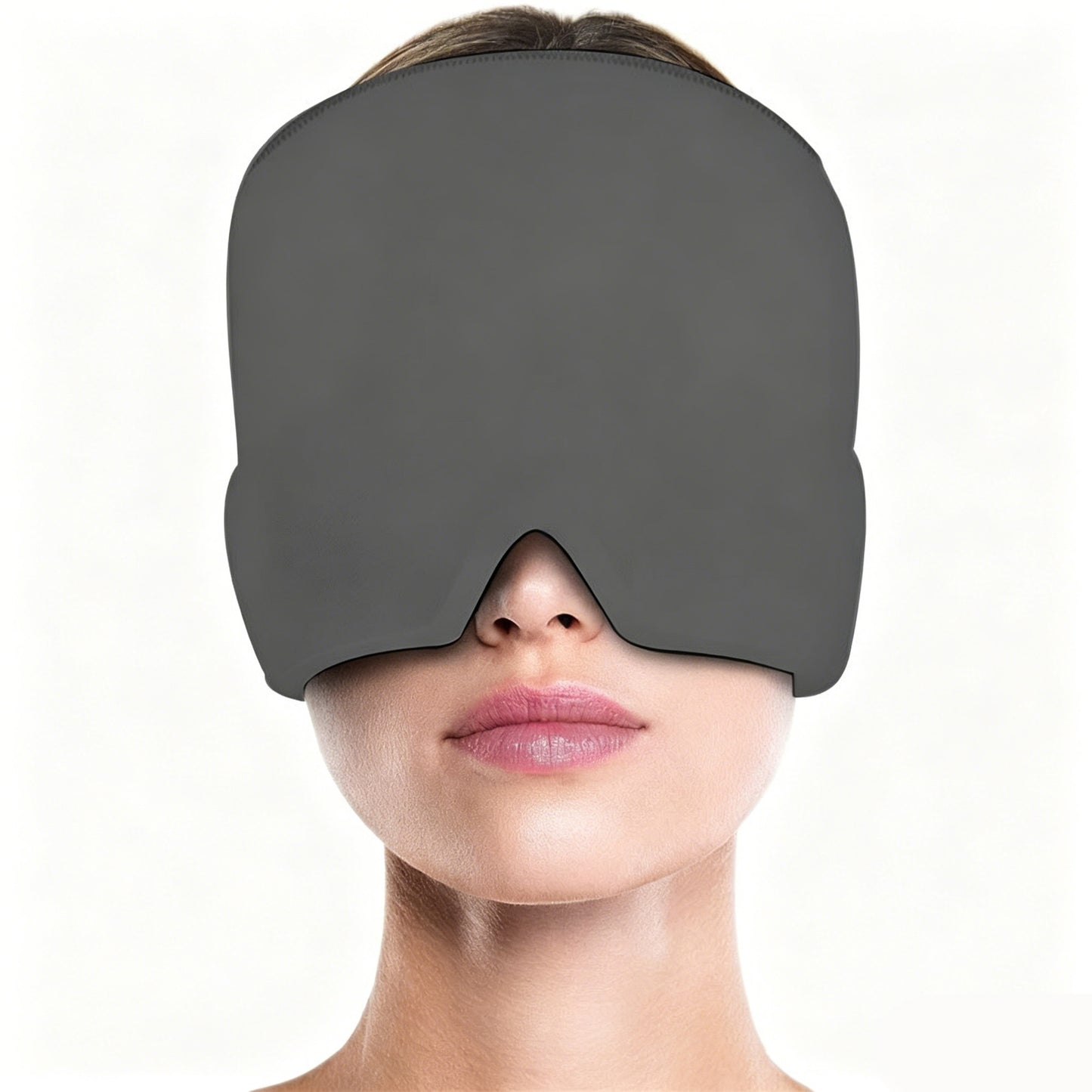Reusable Migraine Relief Cap – 360° Gel Ice & Heat Therapy Head Wrap for Headache Relief