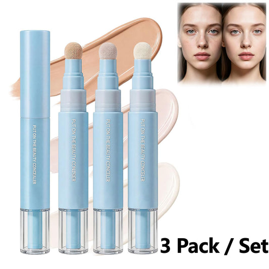 Dual-Effect Multi-Purpose Concealer - Long-Lasting, High-Coverage Matte Finish