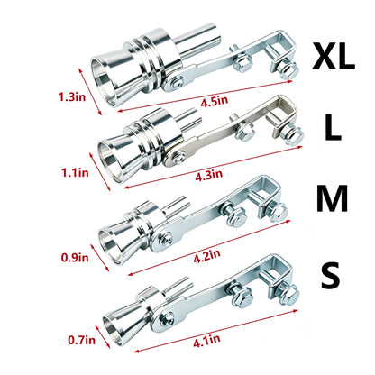 2PCS Exhaust Turbo Whistle