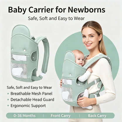 Baby Carrier Newborn to Toddler(8-30lbs)