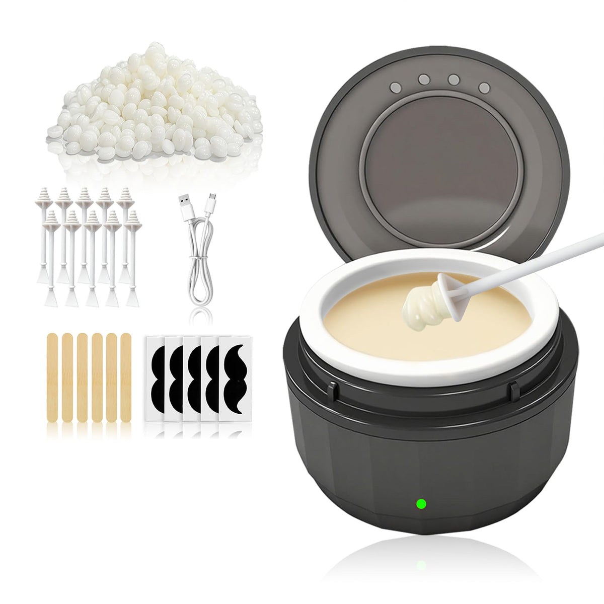 Mini Wax Heater Hair Removal Kit