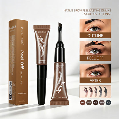 Peel Off Eyebrow Gel Sweatproof & Waterproof Brow Gel