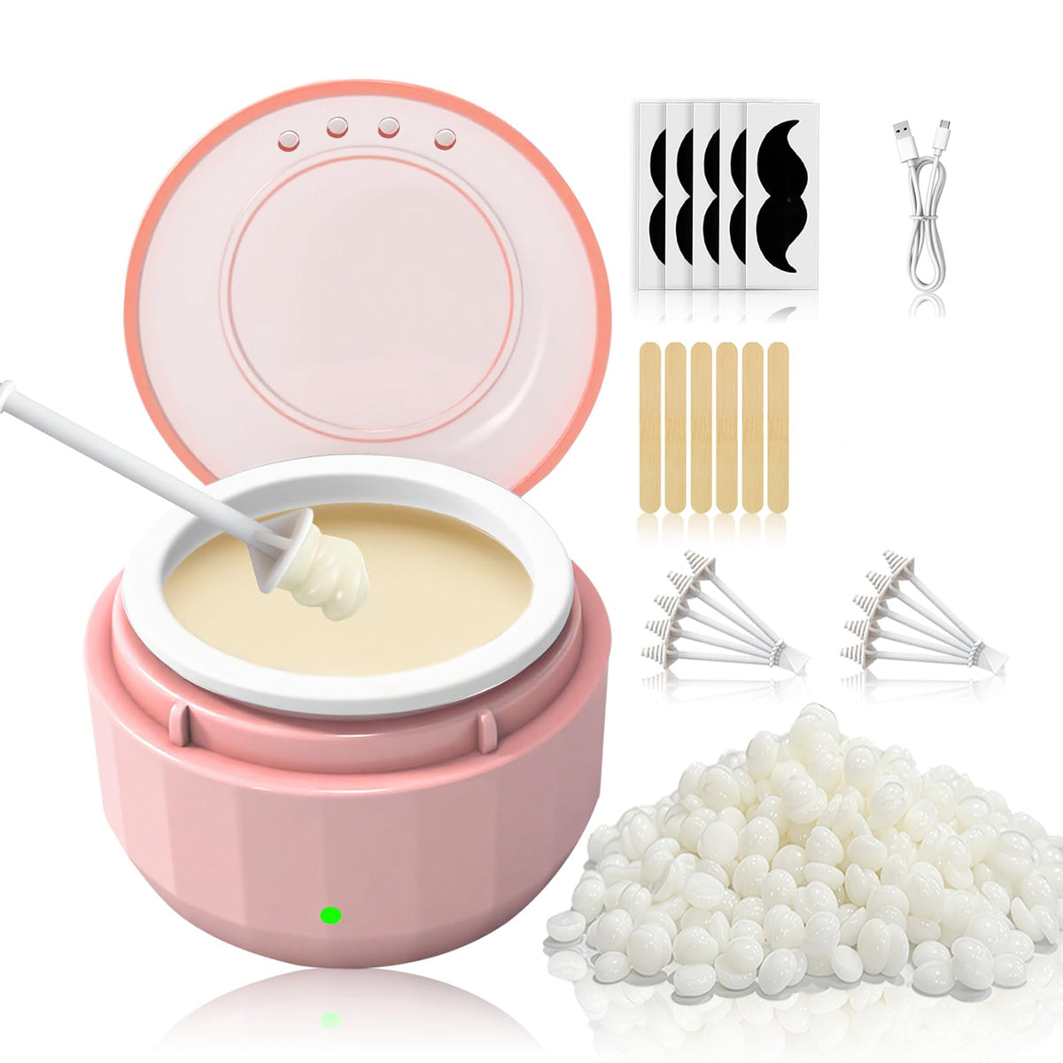 Mini Wax Heater Hair Removal Kit