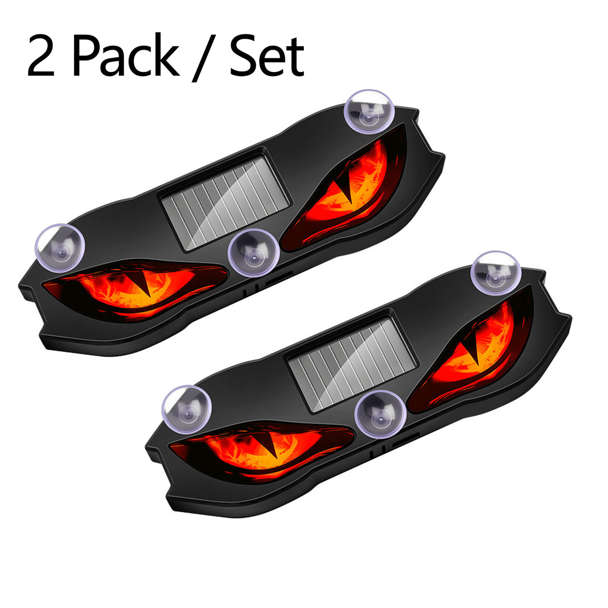 Solar-Powered Car Warning Lights - Smart Sensor Waterproof