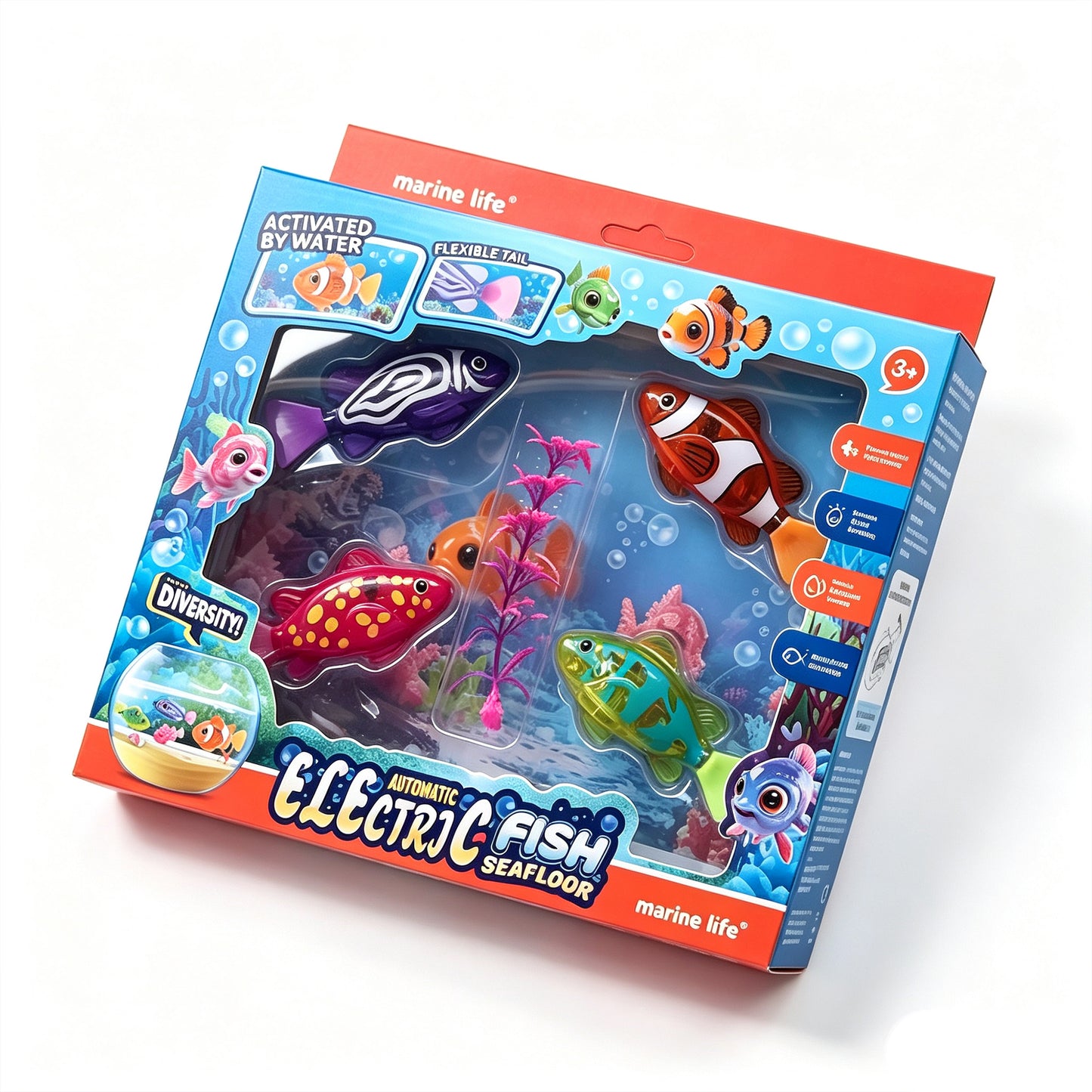 Swimming Robot Fish Water Activated Robotic Pool Pet
