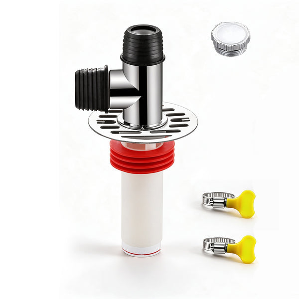 Washing Machine Drain Seal Anti-Odor Adapter Universal 3-Way Connector