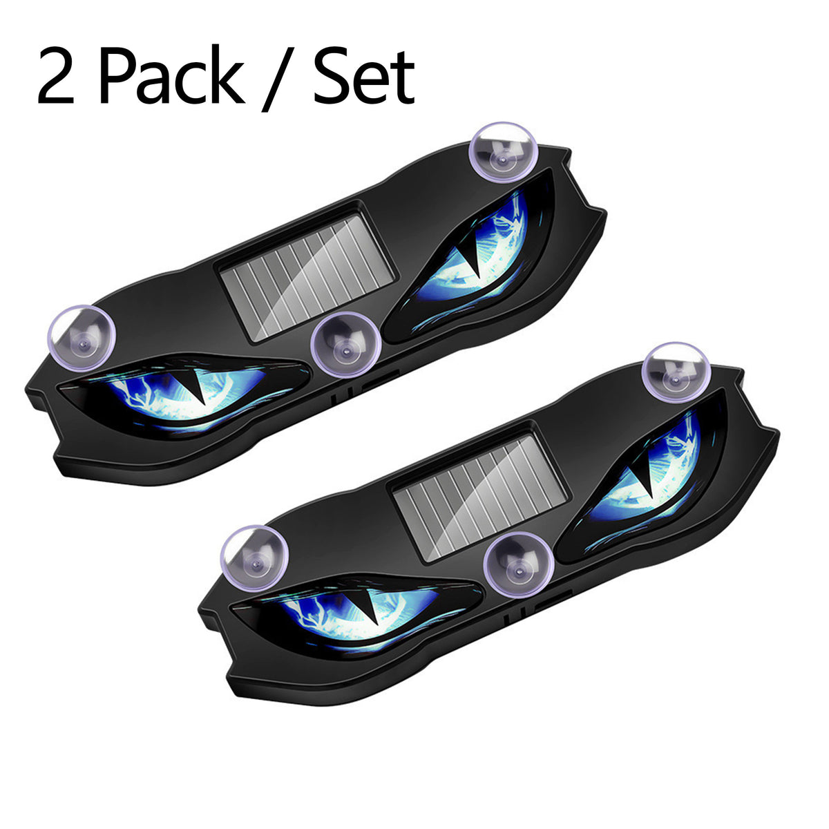 Solar-Powered Car Warning Lights - Smart Sensor Waterproof