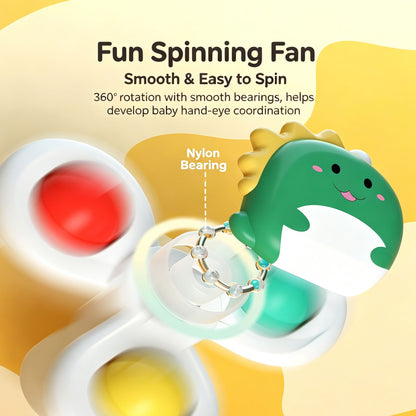 3 Pcs Suction Cup Spinner Toys