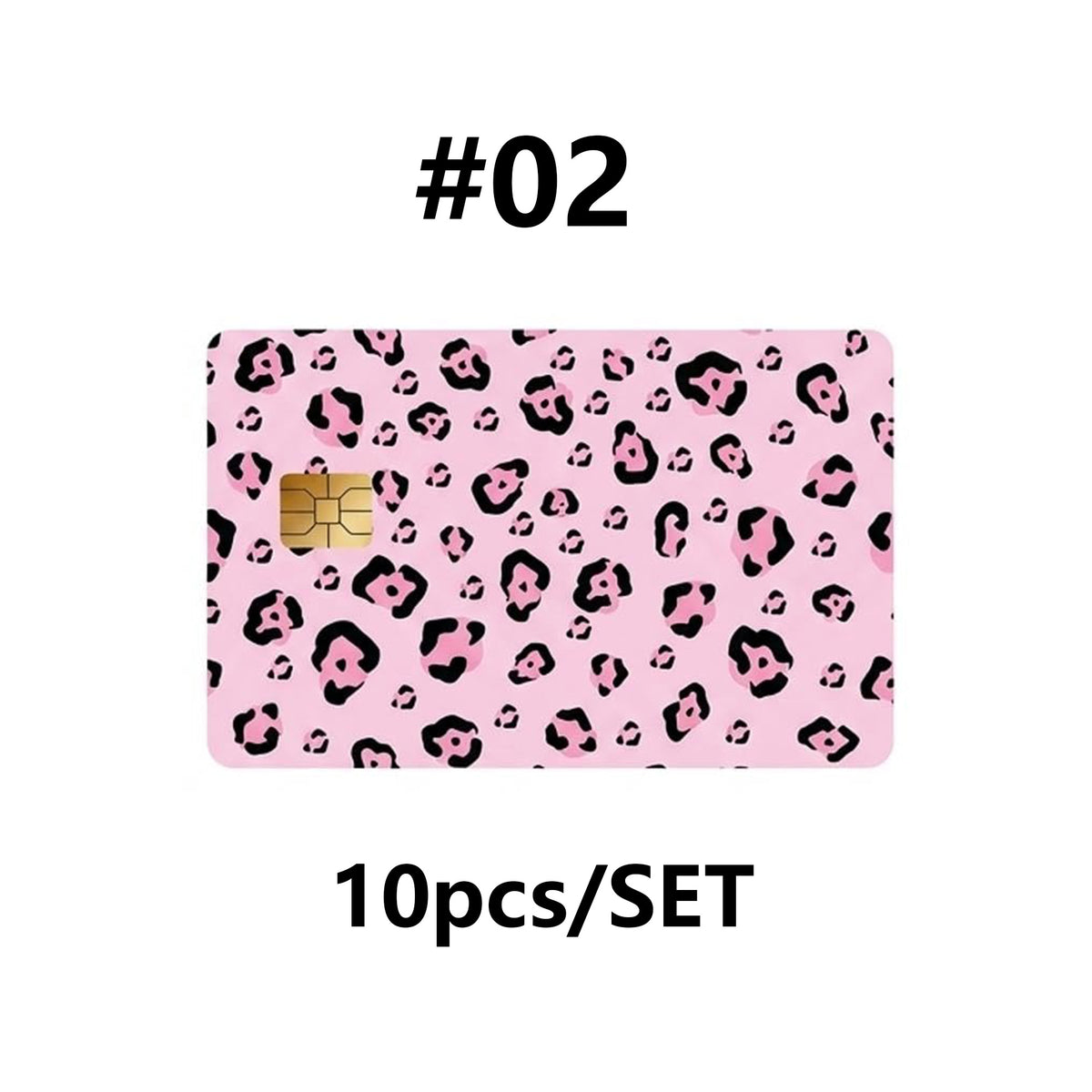 Leopard Print Credit Card Skin