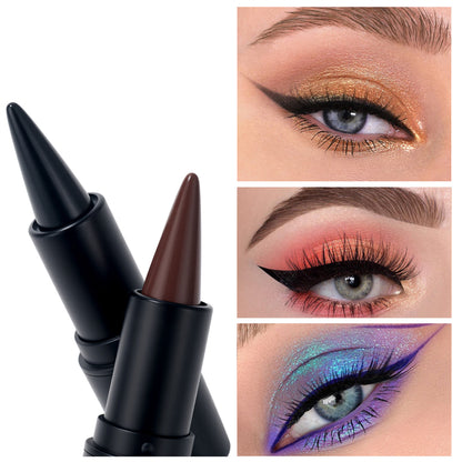 Black Gel Eyeliner Pencil Waterproof Smudge Proof