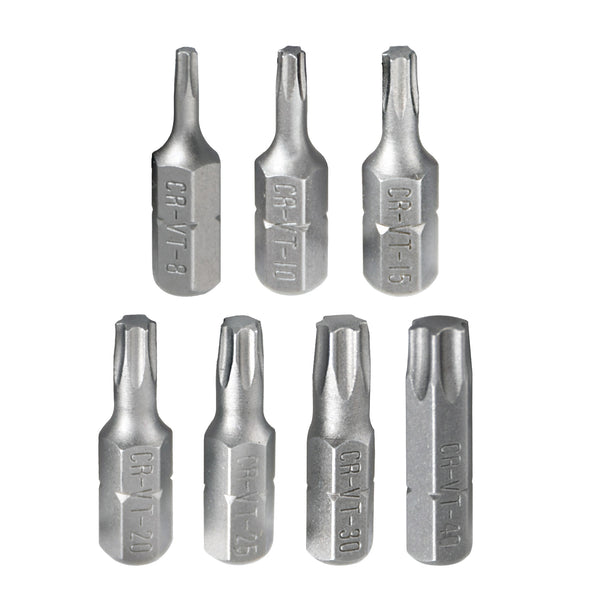 7pcs Torx Screwdriver Bit 1/4