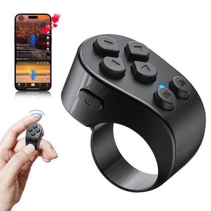 Wireless Remote Control Page Turner - Mobile Phone Video Scroller