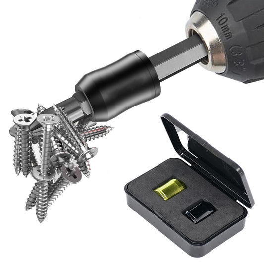 2 Pcs Strong Magnetic Screw Ring for Hex Screwdriver and Power Bits