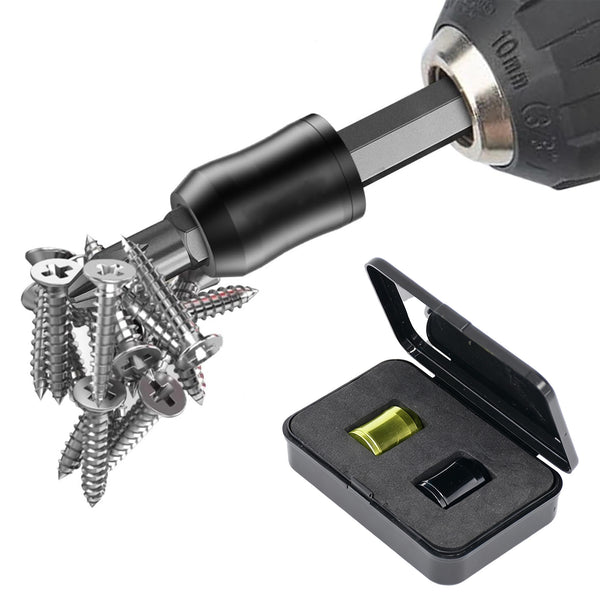 2 Pcs Strong Magnetic Screw Ring for Hex Screwdriver and Power Bits