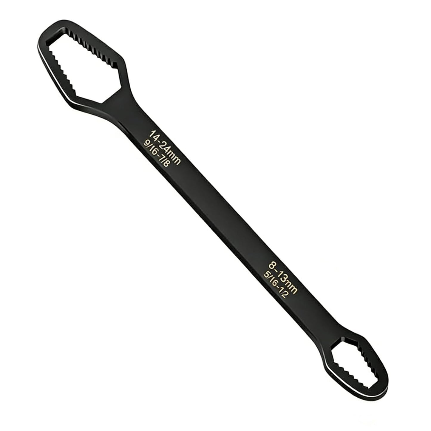Universal Double Ended Wrench – Self-Adjusting Multi-Size Spanner for Nuts & Bolts
