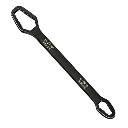 Universal Double Ended Wrench – Self-Adjusting Multi-Size Spanner for Nuts & Bolts