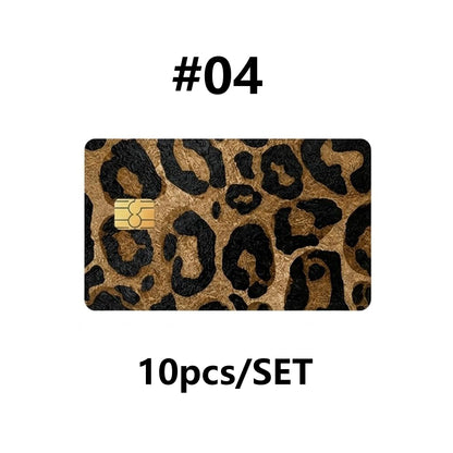 Leopard Print Credit Card Skin