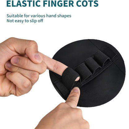 2 Pack Rubber Body Exfoliating Gloves for Dead Skin Removal & Body Cleansing