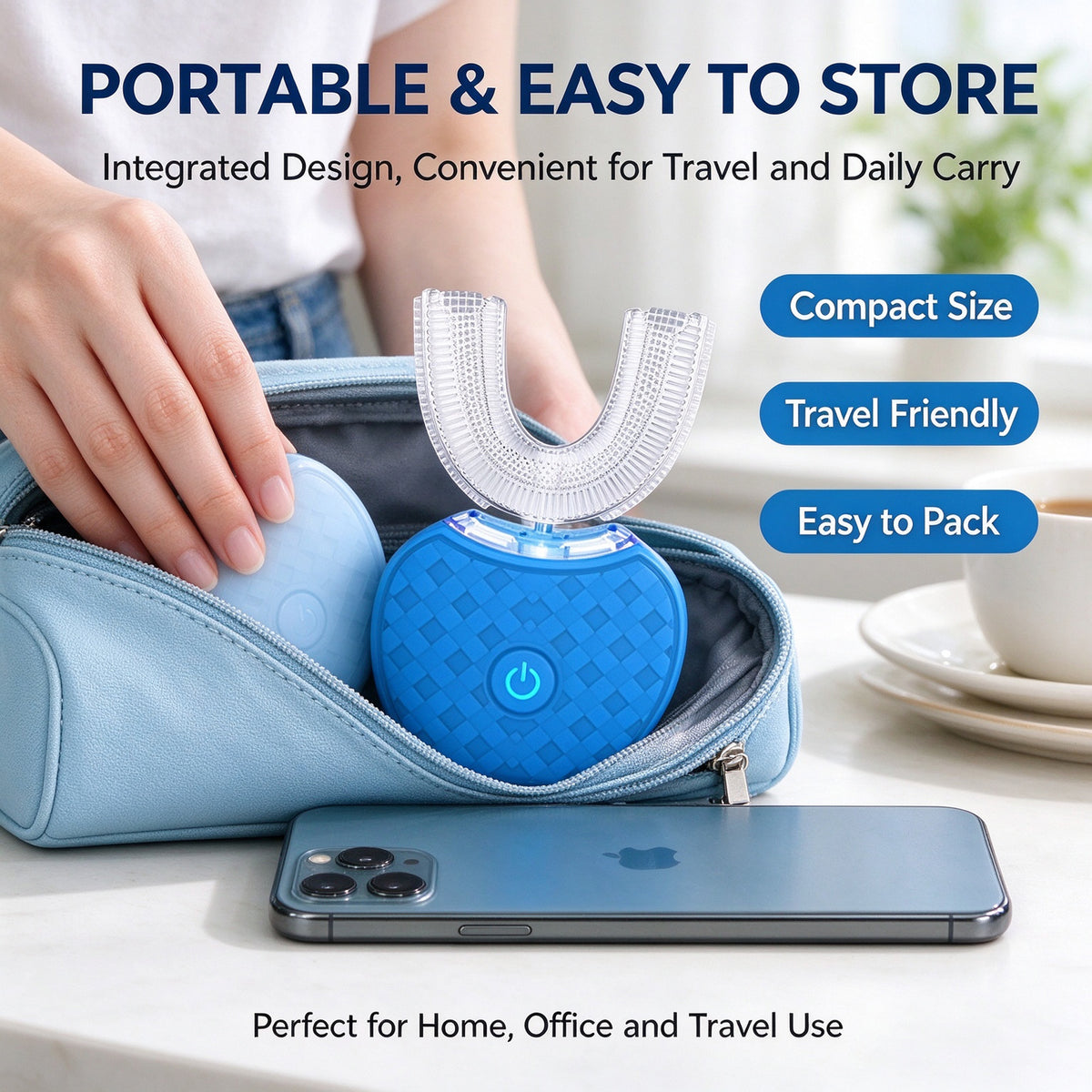 U Shaped Electric Toothbrush for Adults