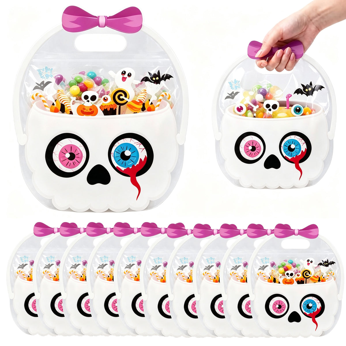 Halloween Resealable Candy Bags