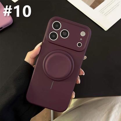 Silicone Case for iPhone with Grip Stand