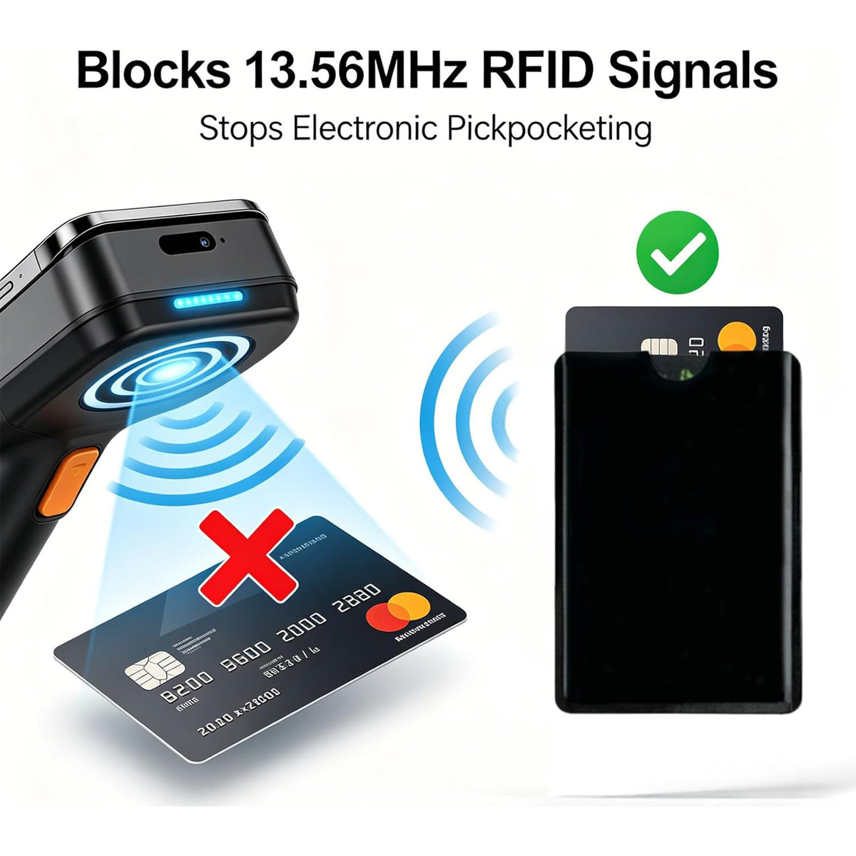 10 Pcs RFID Blocking Sleeves