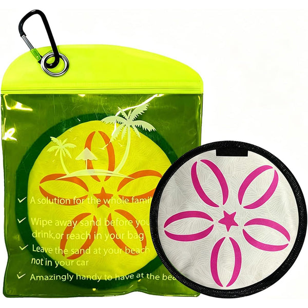 Reusable Sand Remover Bag – Portable Beach Sand Removal Pocket for Surfing, Camping & Vacation