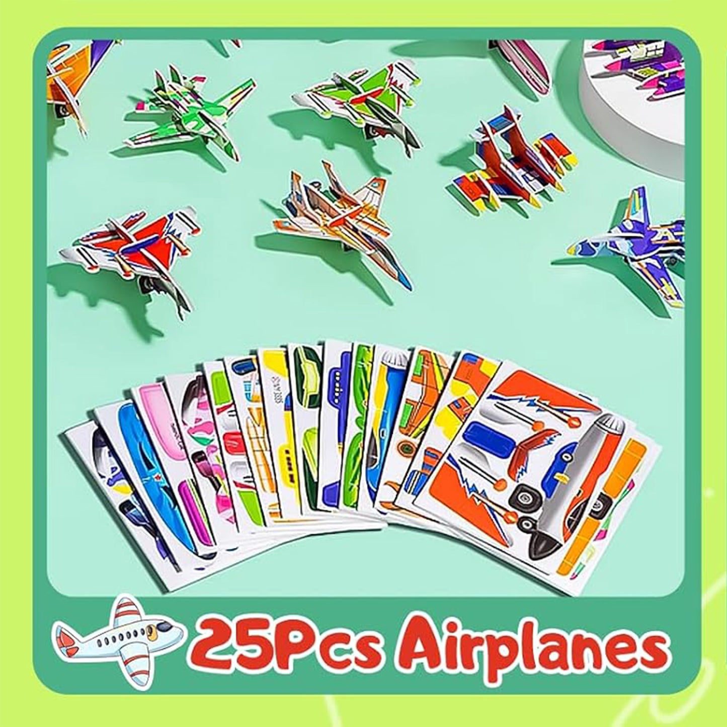 3D Cartoon Puzzle for Kids Educational Montessori Toys