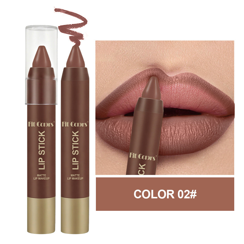 2 in 1 Lip Liner and Lipstick Combo Matte Lipstick Long Lasting Waterproof
