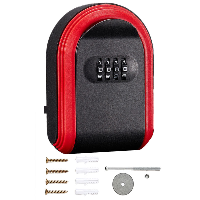 Conceals Keys Box - Features Combination Lock with Resettable Password