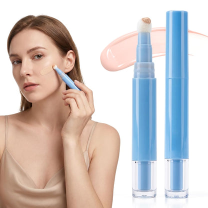 2 in 1 Concealer & Foundation Pen for Blemishes and Under Eye Circle