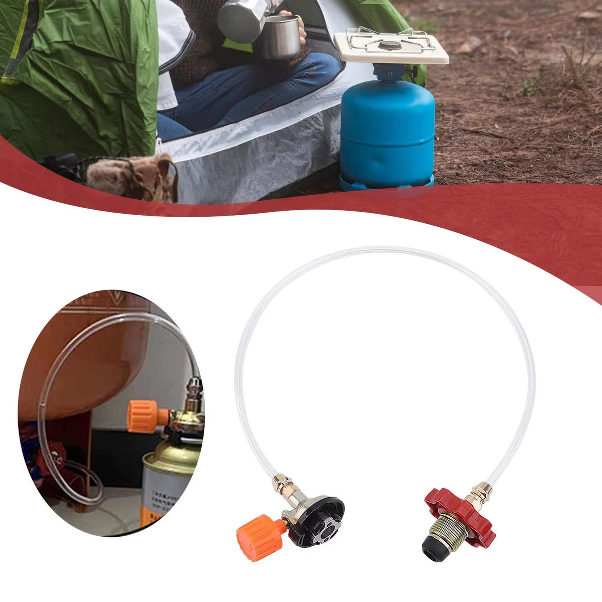 Widespread Canister Converter for Camping