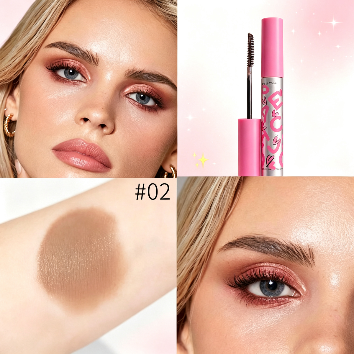 Waterproof Long Lasting Brow Mascara