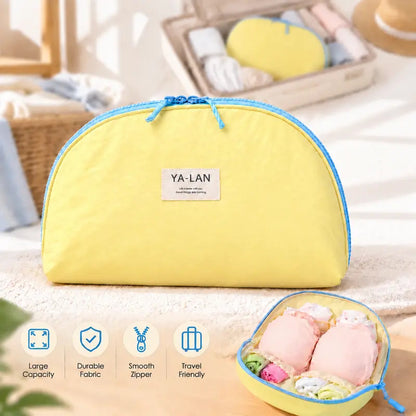 3-in-1 Travel Underwear Organizer Bag, Padded Travel Organizer