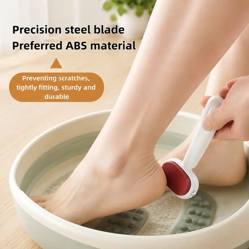 2 Pack Dual-Sided Foot Callus Remover - Handheld Manual Foot Care Tool