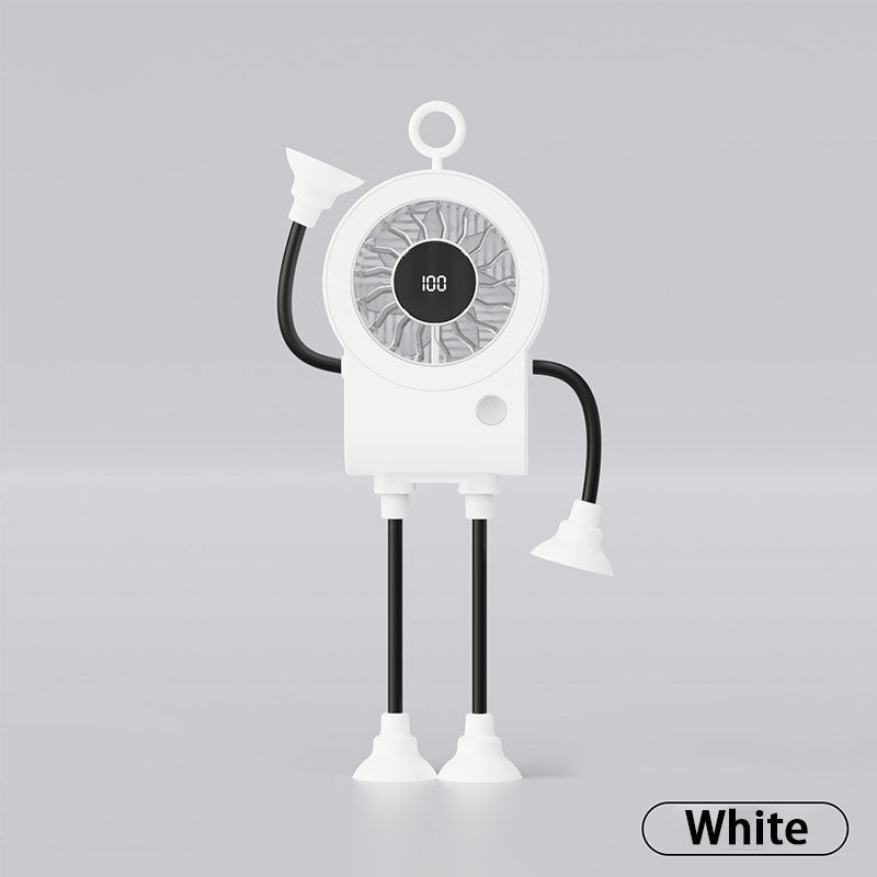 Poseable Alien Mini Fan with Suction Cup