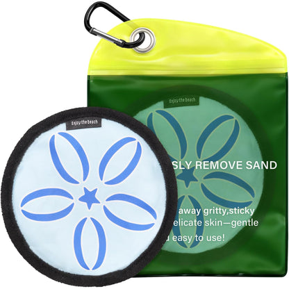 Reusable Sand Remover Bag – Portable Beach Sand Removal Pocket for Surfing, Camping & Vacation