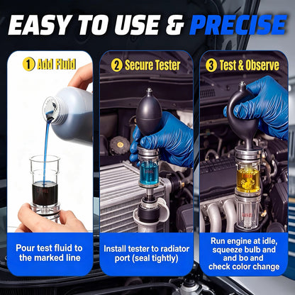 Chamber Head Gasket Tester Kit, Accurately and Quickly Detects Leaks