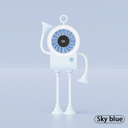 Poseable Alien Mini Fan with Suction Cup