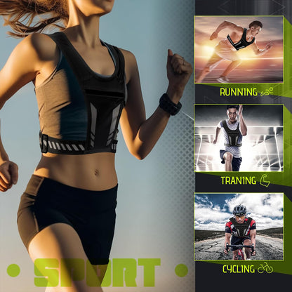 Body-Hugging Running Vest