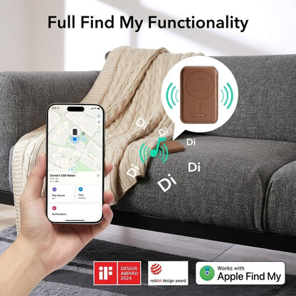 Anti-theft Magnetic Wallet with Phone Retrieval Function