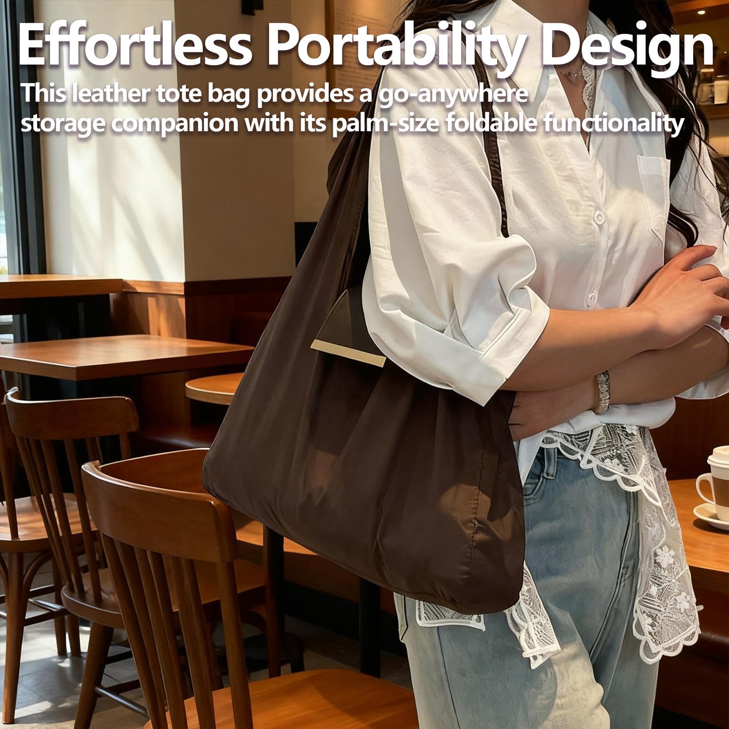 Foldable Keychain Tote Bag