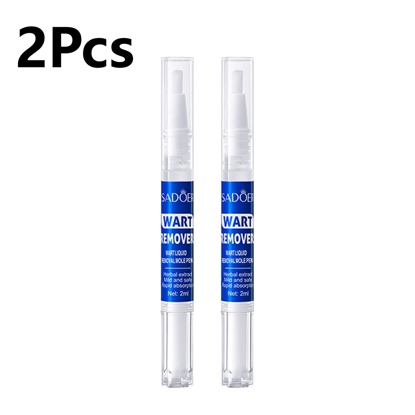 2 PCS Portable Skin Care Pen Precision Spot Treatment Applicator for Face, Neck & Body Care