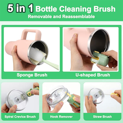 5 in 1 Bottle Cleaning Brush